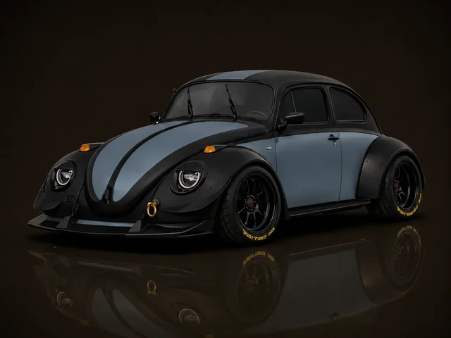 Bold 1953 Volkswagen Beetle