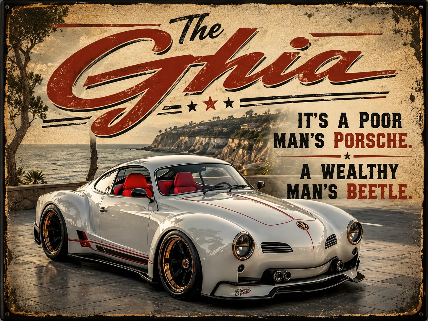 Picture Frame Poor Man’s Porsche